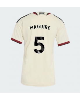 Manchester United Harry Maguire #5 Maglia Gara Terza Repliche 2026-27 Donna Maniche Corte